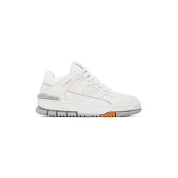 White   Gray Area Sneakers 232307F128022