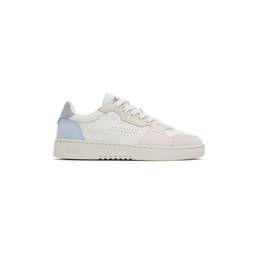White   Pink Dice Lo Sneakers 232307F128030