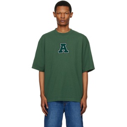 Green College A T Shirt 231307M213026