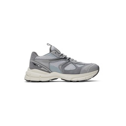 Gray Marathon Runner Sneakers 241307F128037