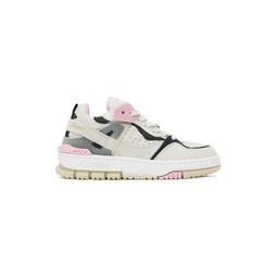 Beige   Pink Astro Sneakers 231307F128028