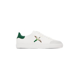 SSENSE Exclusive White   Green Clean 90 Triple Bee Bird Sneakers 222307M237157