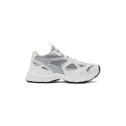 White Marathon Runner Sneakers 222307M237147