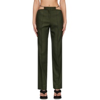 Green Pomo Trousers 231188F087036