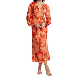 Ashland Floral-Print Maxi Dress