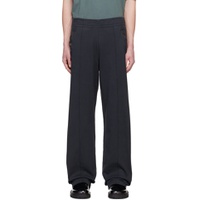 Black Relaxed Fit Lounge Pants 231129M190008