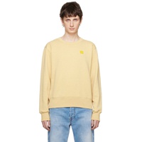 Yellow Crewneck Sweatshirt 231129M201008
