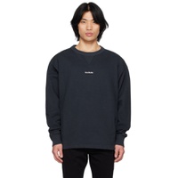 Black Stamp Sweatshirt 231129M201050