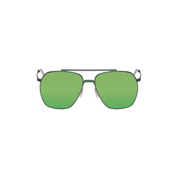 Purple Aviator Sunglasses 231129F005000