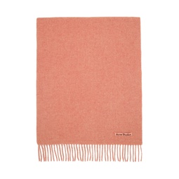 Pink Oversized Scarf 232129M150011