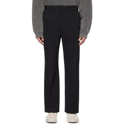 Black Tailored Trousers 241129M191020