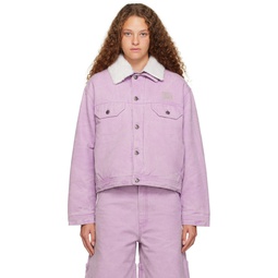 Purple Faded Jacket 232129F063001