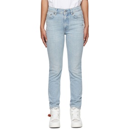 Blue Slim Fit Jeans 212129F069012