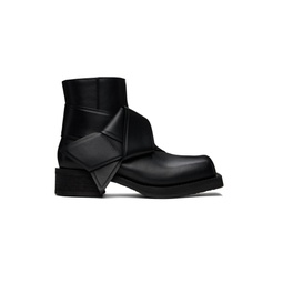 Black Musubi Boots 241129F113005