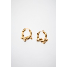 Knot earrings - Gold