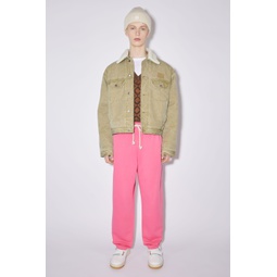 Cotton sweatpants - Bright pink