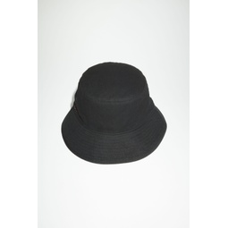 Twill bucket hat - Black