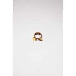 Bow ring - Antique gold