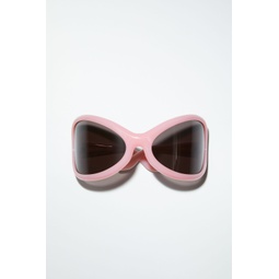 Frame sunglasses - Pink/black