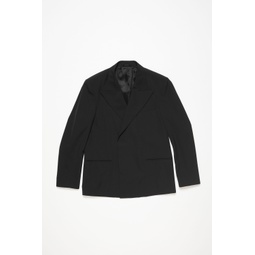 Regular fit suit jacket - Black