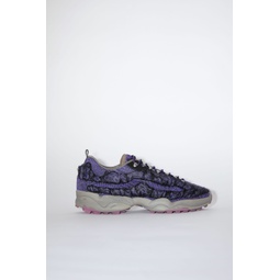 Bubba sneakers - Dark purple/black