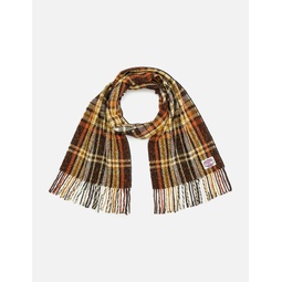 Plaid Fringe Scarf