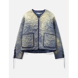 Lacing Quilted Jacket