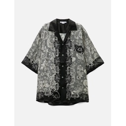 Print Button-Up Shirt