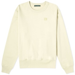 Acne Studios Fairah X Face Crew Sweat Sand & Green