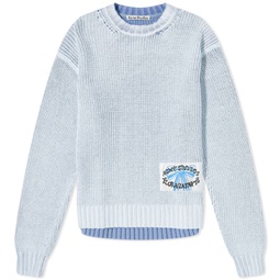 Acne Studios Knitted Jumper Old Blue & White
