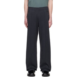 Black Relaxed-Fit Lounge Pants 231129M190008