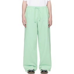 Green Patch Lounge Pants 231129M190000