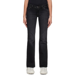 Black Slim-Fit 2005 Jeans 232129F069013