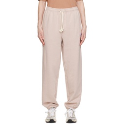 Pink Relaxed-Fit Lounge Pants 231129F086004