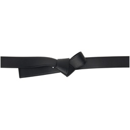 Black Musubi Belt 232129F001002