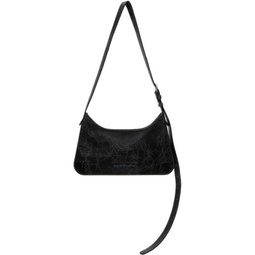 Black Platt Mini Shoulder Bag 241129F048038