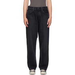 Black 1991 Vintage Loose Fit Jeans 241129F069013