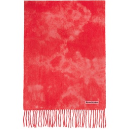 Pink Tie-Dye Scarf 241129M150088