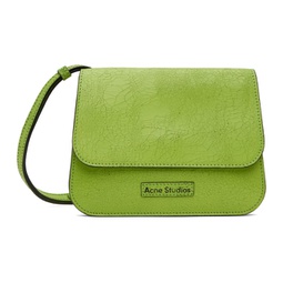 Green Platt Crossbody Bag 232129M170007