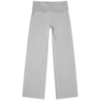 Adanola Rib Fold Over Pants Grey
