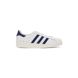 White   Navy Pop Trading Company Edition Superstar ADV Sneakers 241751F128019