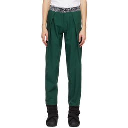 Green Wander Terrex Trousers 231751M190058