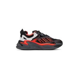 Black   Red Ozmorph Sneakers 232751M237076