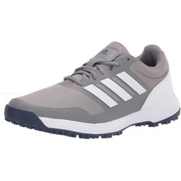 adidas Mens Tech Response Spikeless Golf Shoe, Grey Three/Ftwr White, 12.5