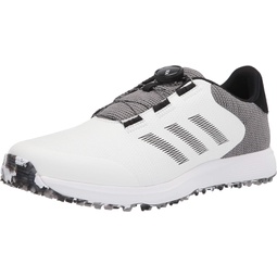 adidas mens S2g Sl Boa Golf Shoe, White/Core Black/Grey Five, 11.5 US