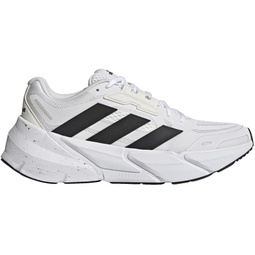 adidas Mens Adistar Sneaker, White/Black/Crystal White, 12