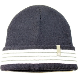 Adidas Mens Core Fold II Navy Blue Beanie Hat One Size