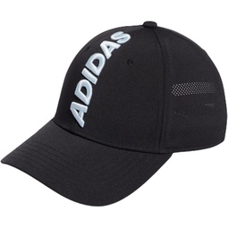 adidas Mens Badge of Sport Tiro Snapback Hat (One Size, Black/Almost Blue)