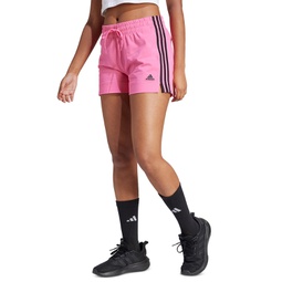 Womens Pacer 3-Stripes Knit Shorts