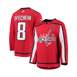 Mens Alexander Ovechkin Red Washington Capitals Home Captain Patch Authentic Pro Player Jersey